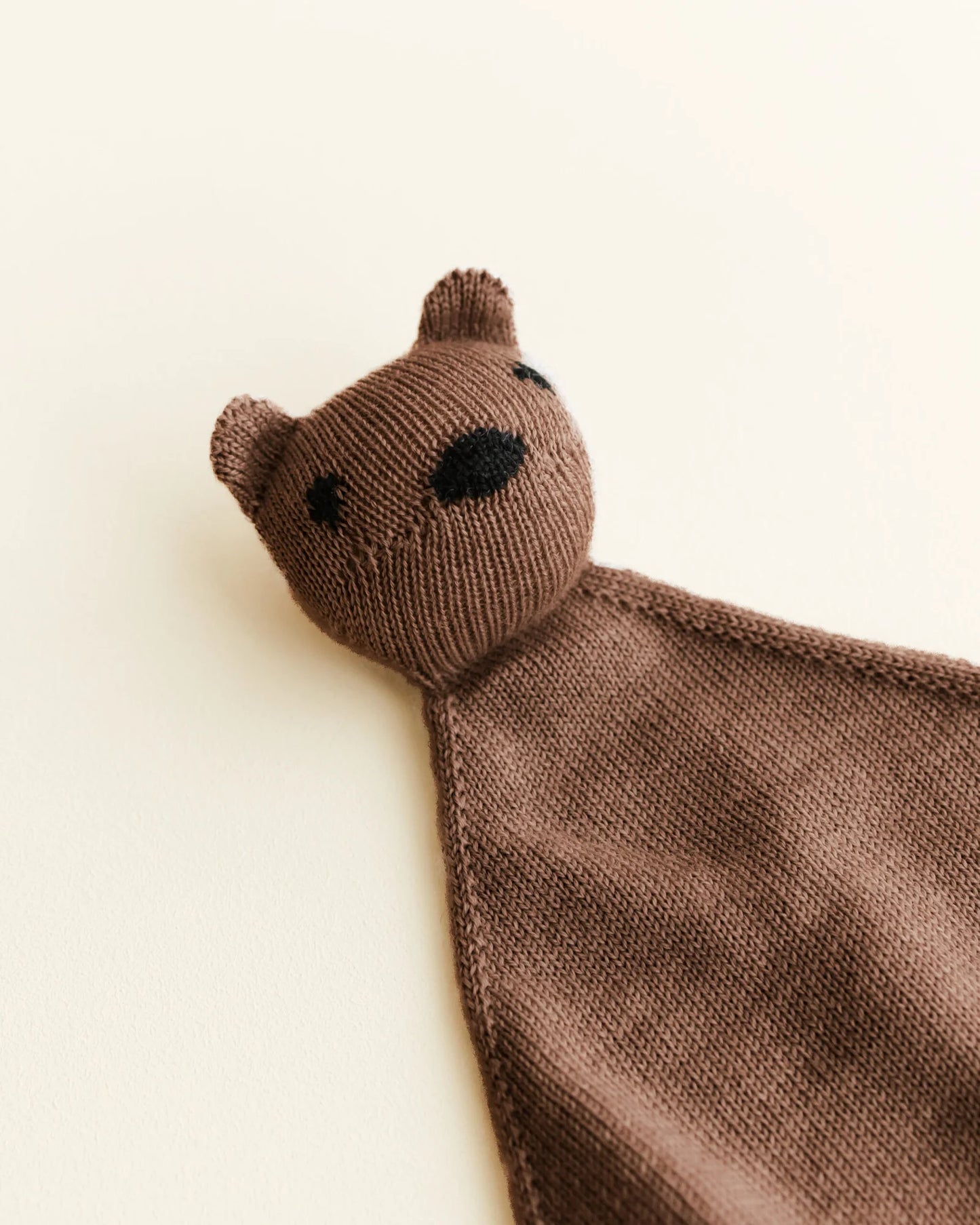 Hvid Teddy Tokki - Mokka