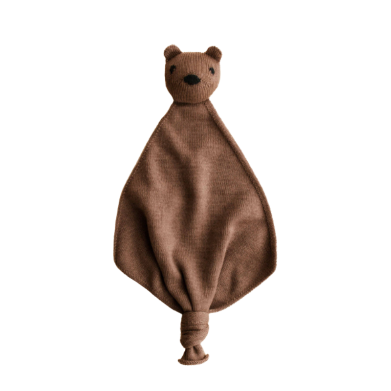 Hvid Teddy Tokki - Mokka
