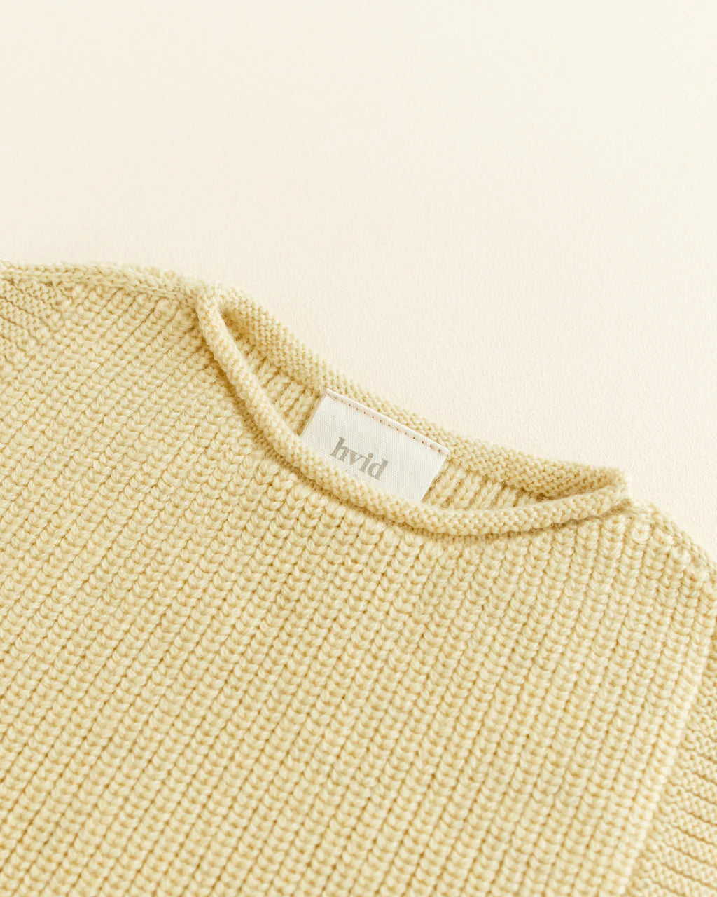 Hvid vest Harvey baby - Light yellow