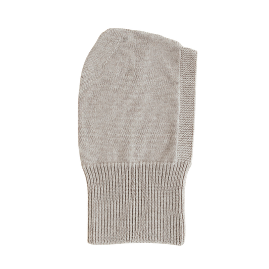 Hvid balaclava Eddy - Pebble
