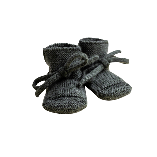 Hvid booties - Cream