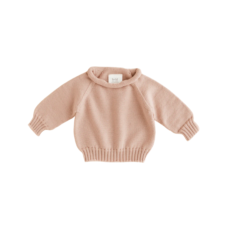 Hvid-Pullover Georgette - Creme