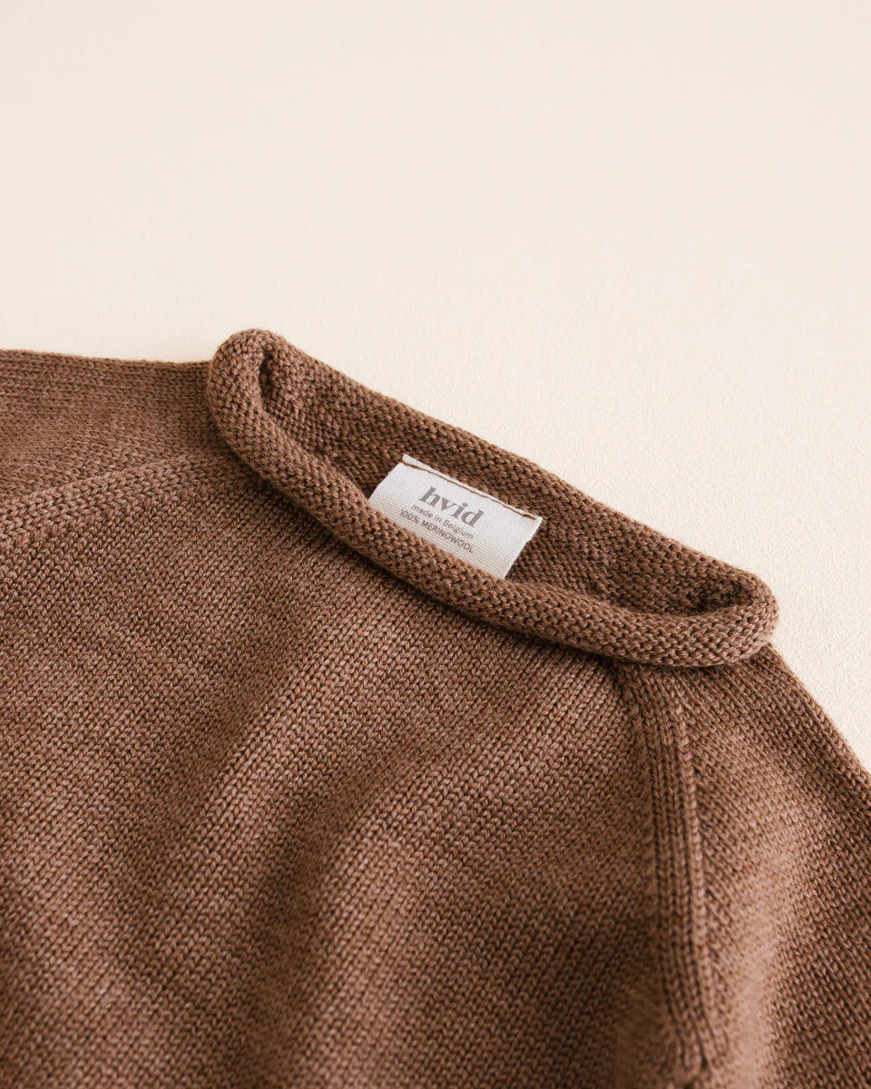 Hvid-Pullover Georgette - Creme