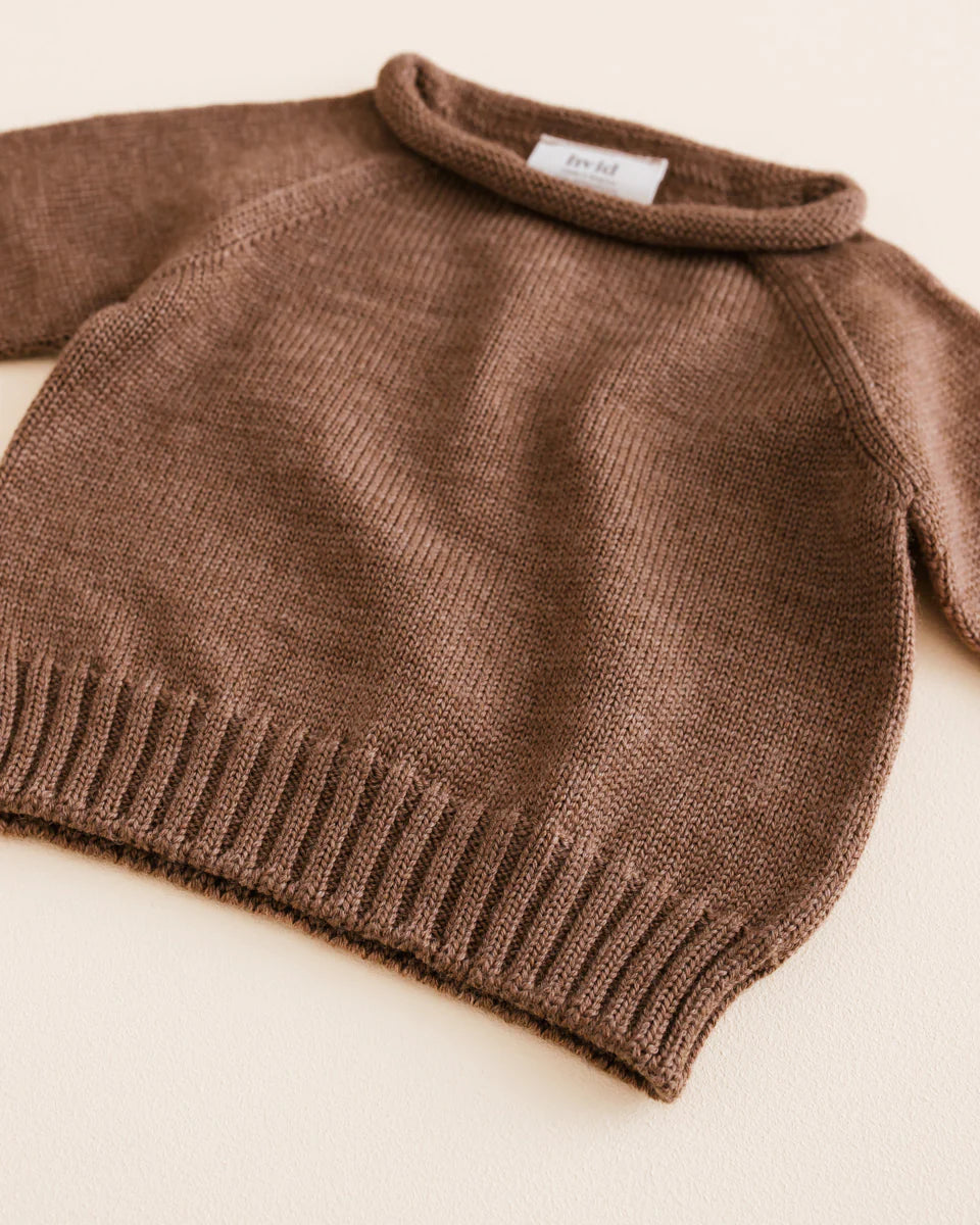 Hvid-Pullover Georgette - Creme