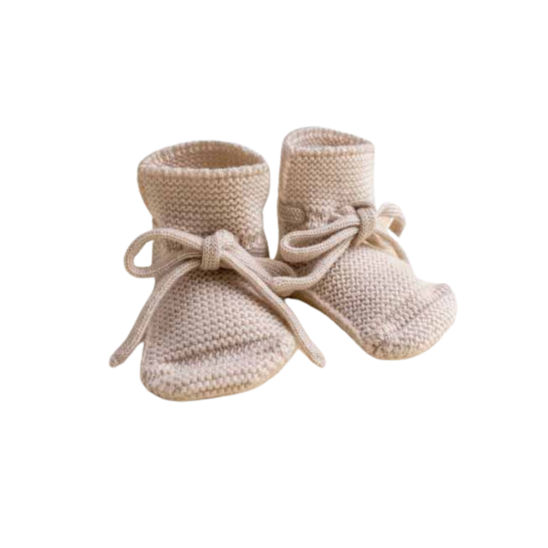 Hvid slippers - Cream