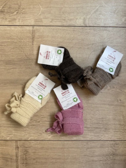 Hirsch Natur wollen striksokjes