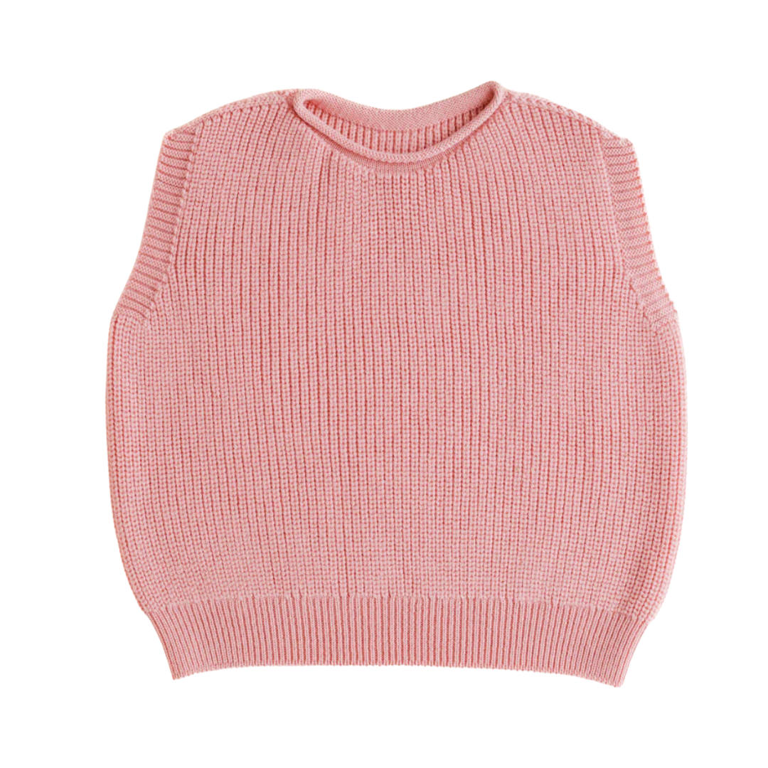 Hvid vest Harvey kids - Bubblegum