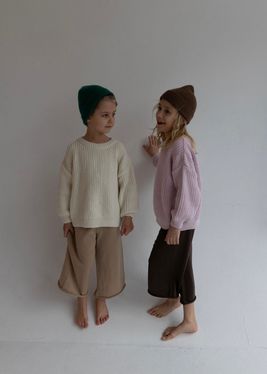 Culotte-Hose aus Merinowolle von Lillé – Braun