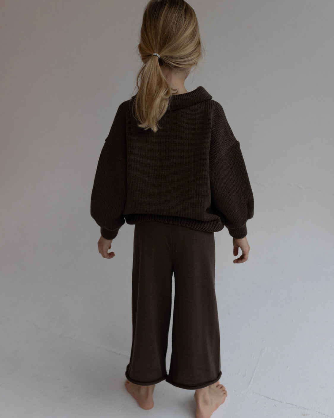 Culotte-Hose aus Merinowolle von Lillé – Braun