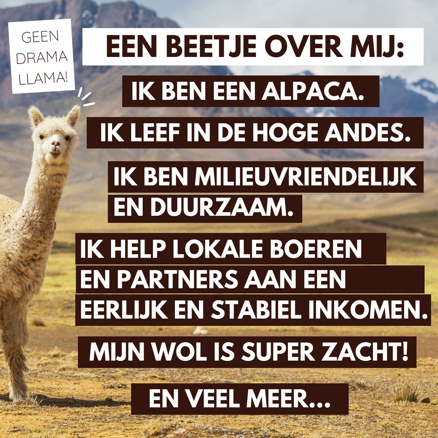 Inkari alpaca cuddly toy mini naturals - Sahara