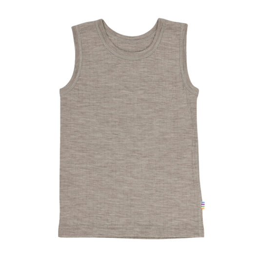 Joha woolen children's shirt - Sesame