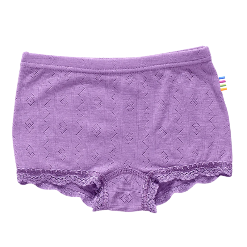 Joha Wolle/Seide Hipster Mädchen – Lila