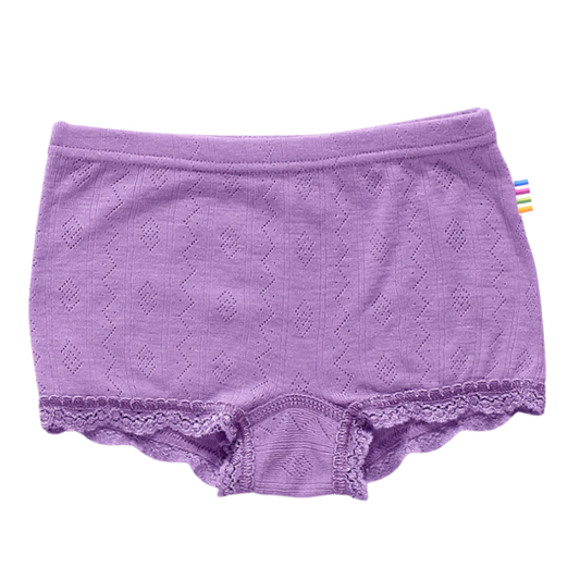 Joha wool/silk hipster girls – Purple