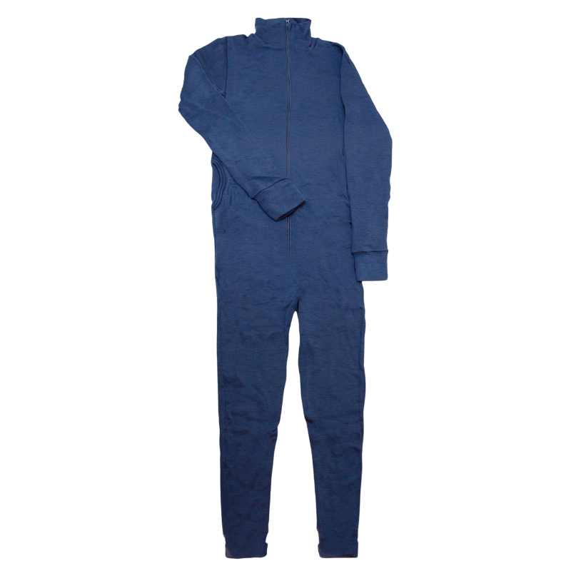 Joha merino wool jumpsuit men - Dark blue
