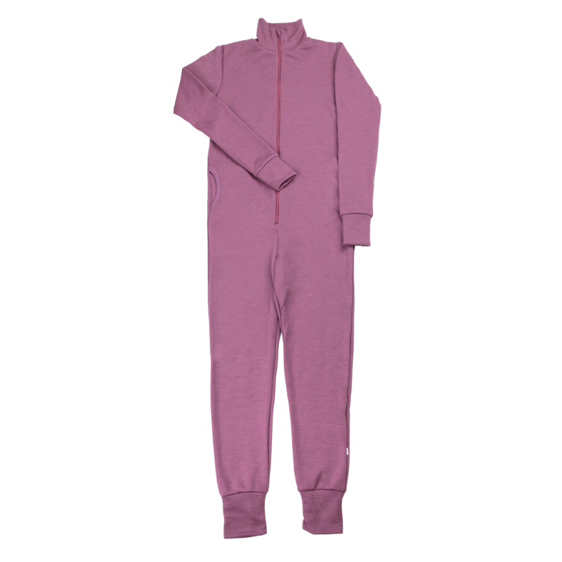 Joha Merinowolle Jumpsuit Damen - Traubennektar