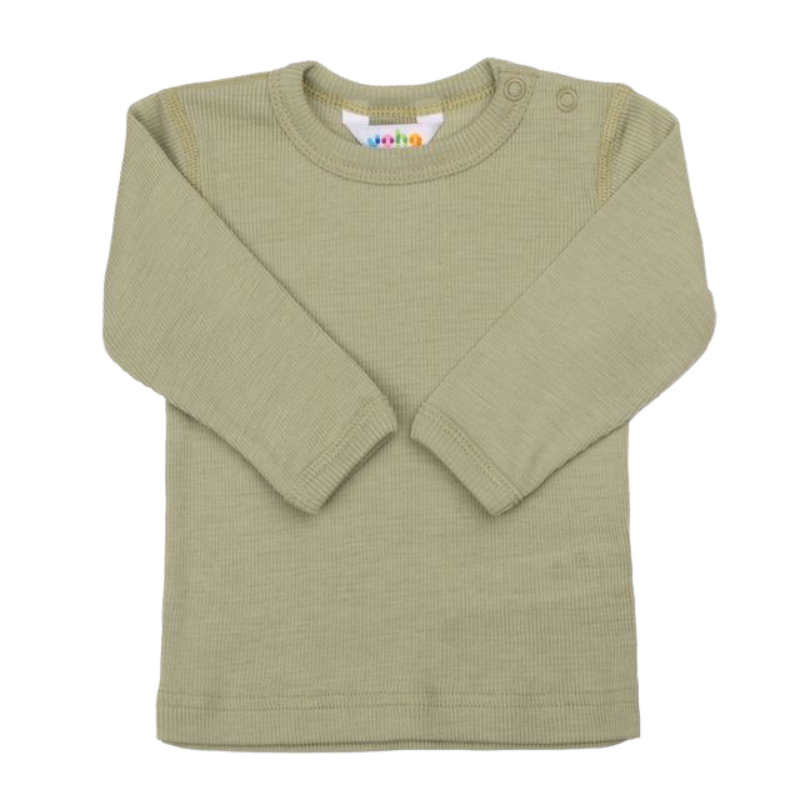 Joha Merinowoll-Longsleeve – Sesam