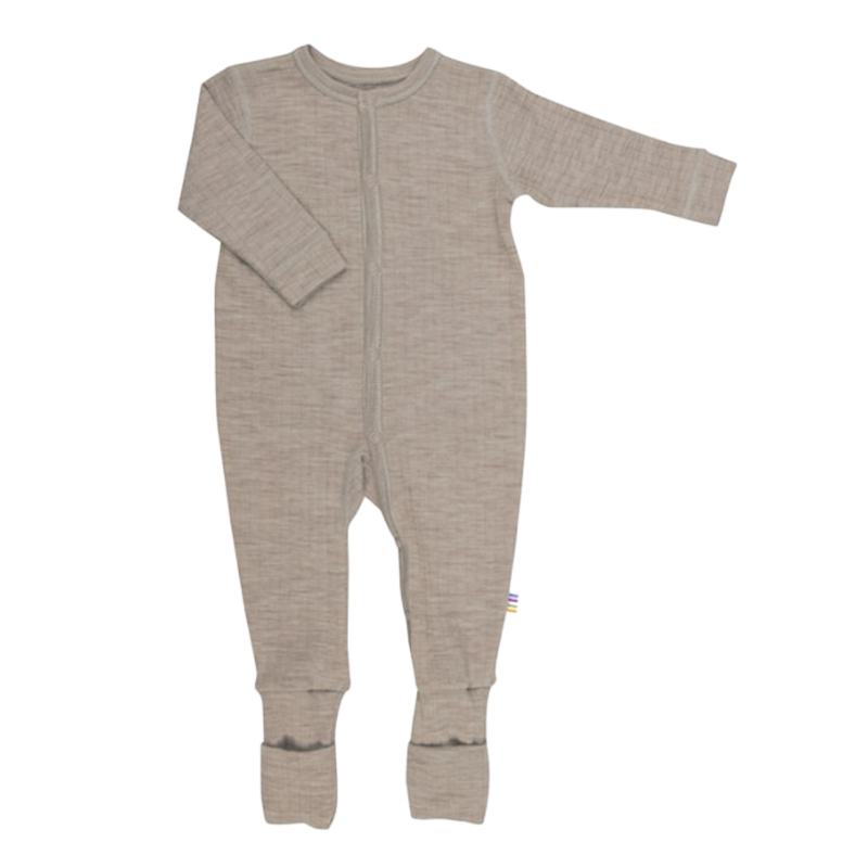 Joha Jumpsuit aus Merinowolle - Sesam