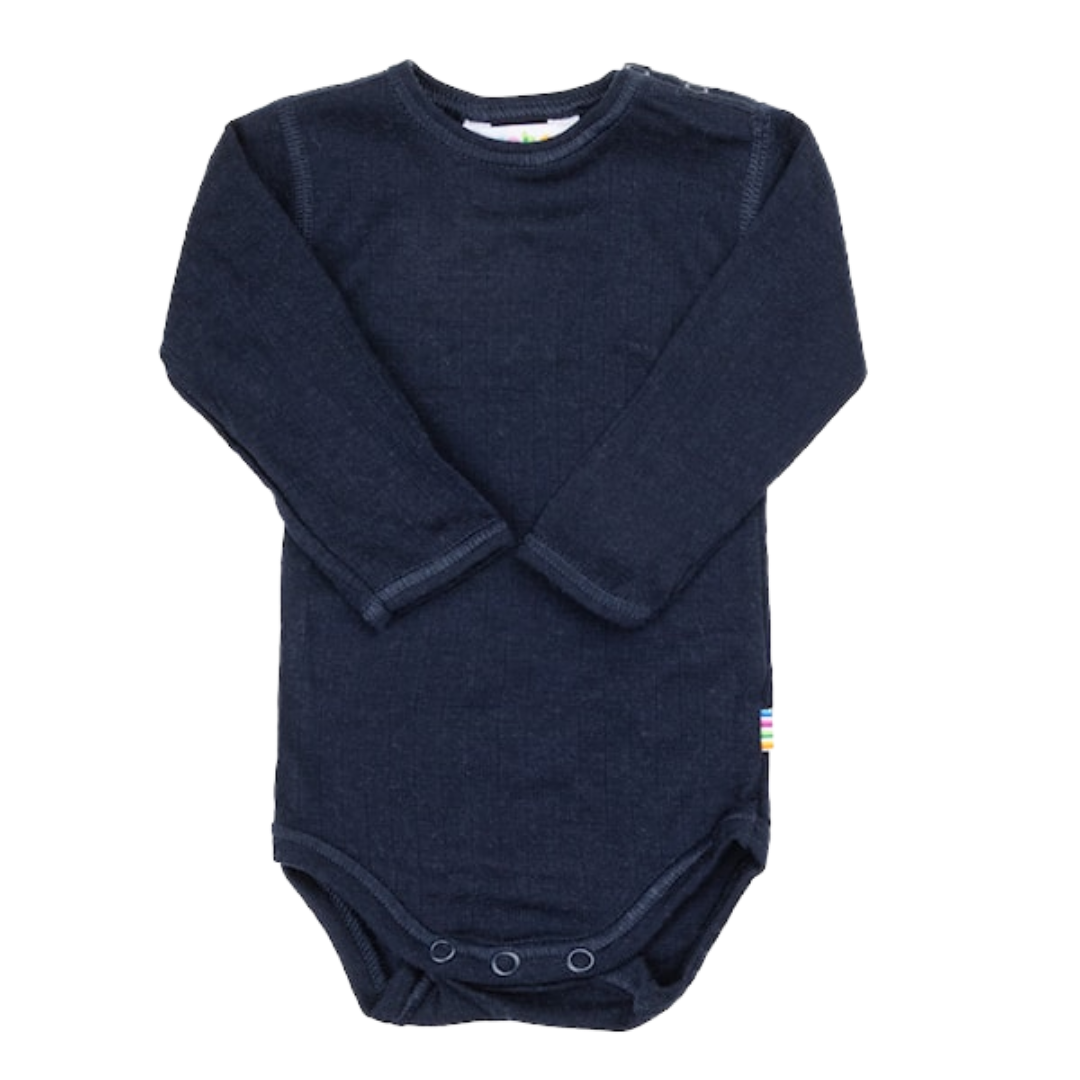 Joha Woll-Strampler – Marineblau