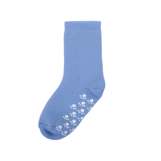 Joha wool socks with anti-slip - Sky blue