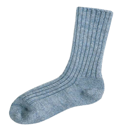 Joha wool socks - Blue melange