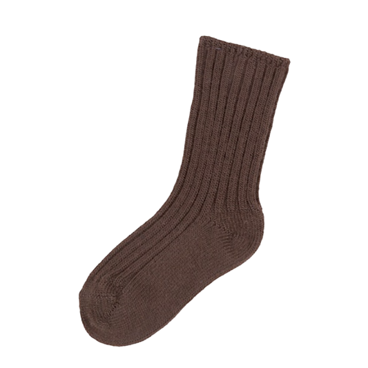 Joha woolen socks - Dark brown