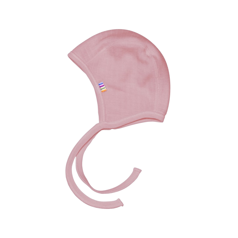 Joha wollen strikmutsje - Old rose