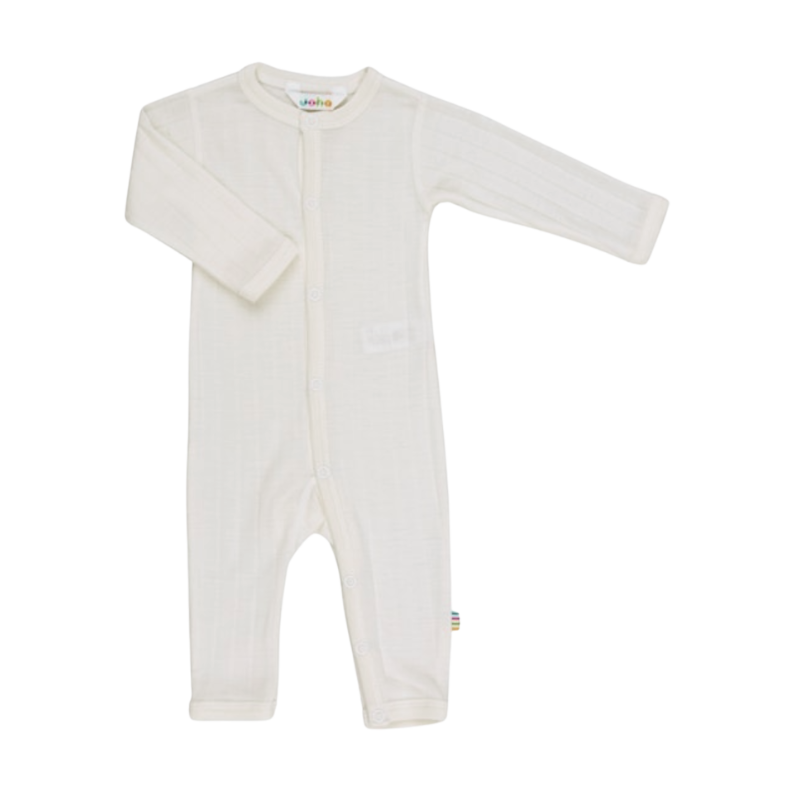 Joha Jumpsuit aus Wolle/Seide – Off-White