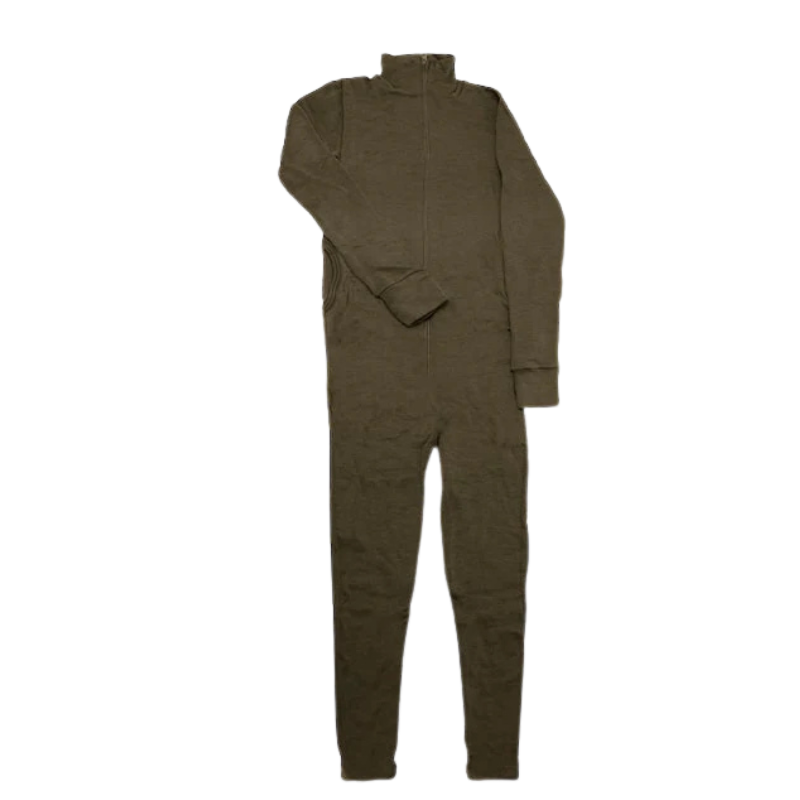 Joha woolen jumpsuit men - Iron brown