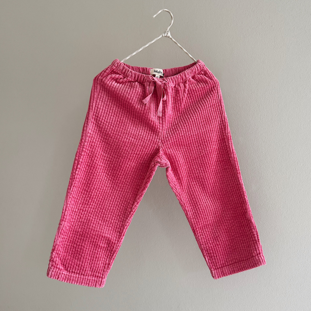 Pantalon enfant Lalaby Charlie - Flamant rose