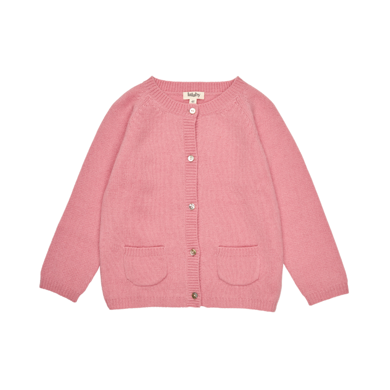 Lalaby cashmere cardigan Bobbie โ Sorbet
