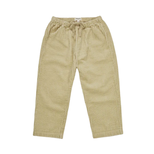 Lalaby cotton mega corduroy children's trousers Charlie – Olive