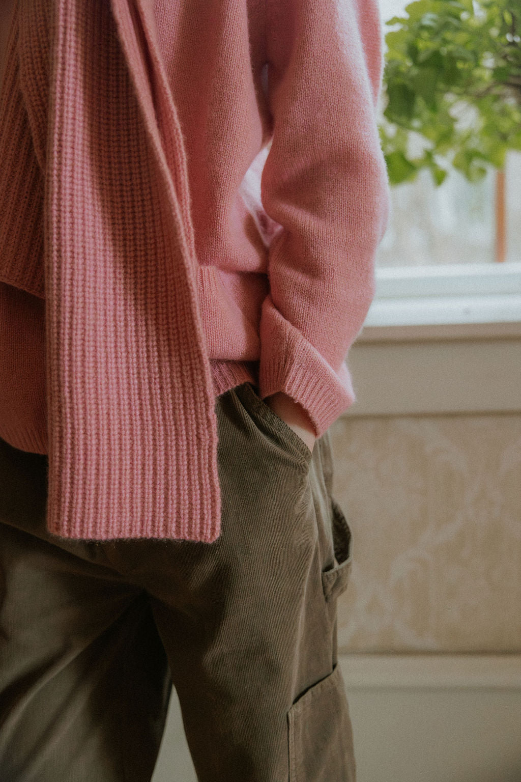 Lalaby cashmere cardigan Bobbie โ Sorbet