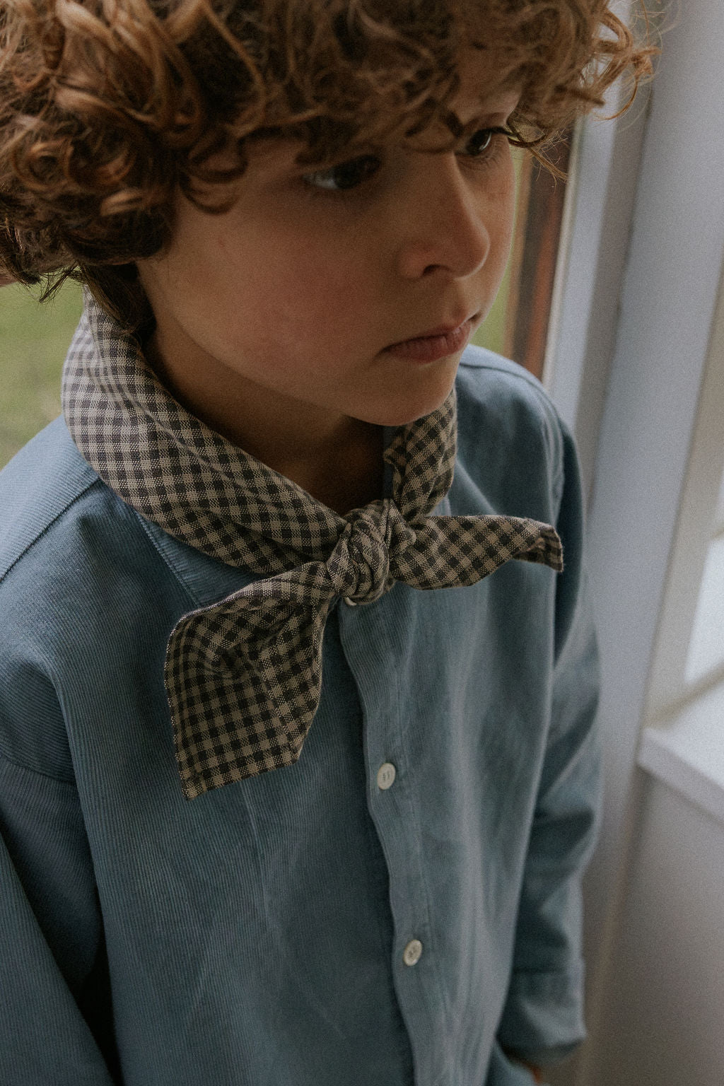 Lalaby cotton bandana Vera โ Forest check