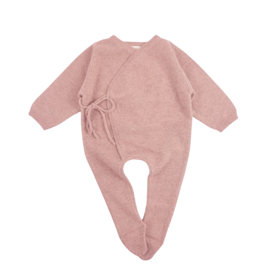 My Little Freckle cashmere newborn suit - Pink