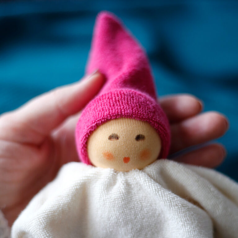 Nänchen Natur knuffeldoekje Nuckel – Beere