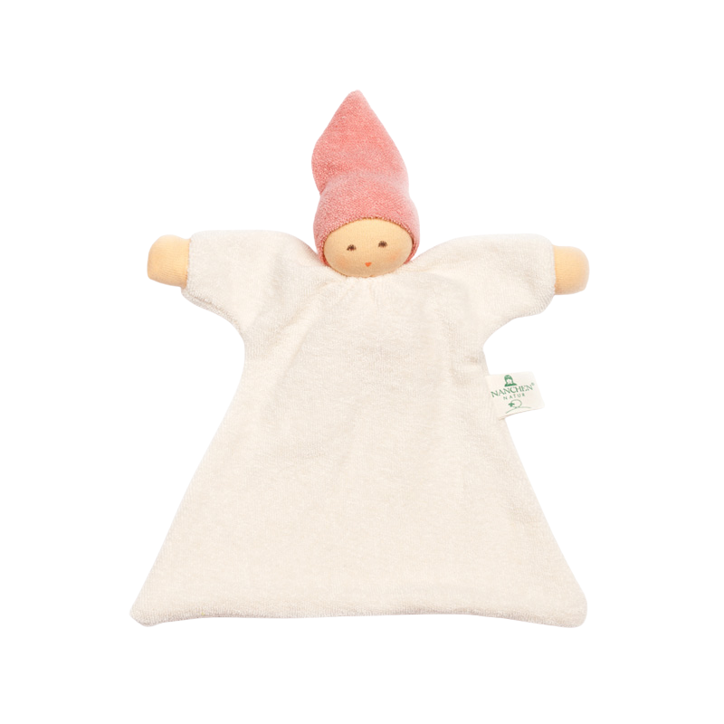 Nänchen Natur knuffeldoekje Nuckel – Rosa