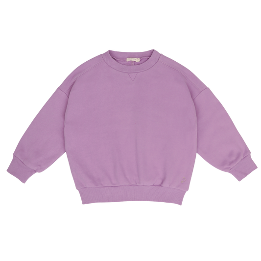 Phil & Phae chunky sweater organic cotton - Bright lilac