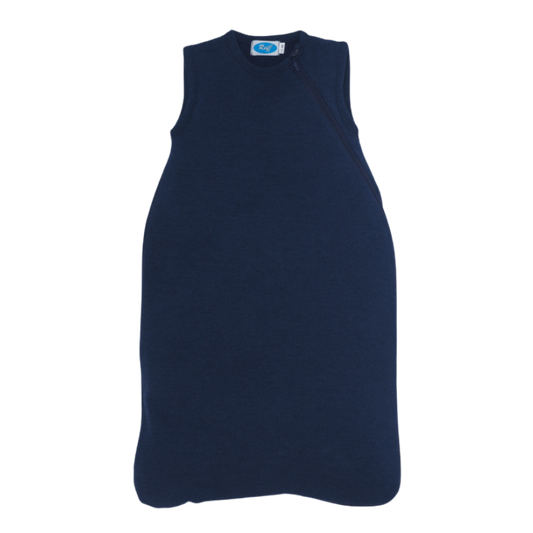 Reiff wool/silk sleeveless sleeping bag - Navy