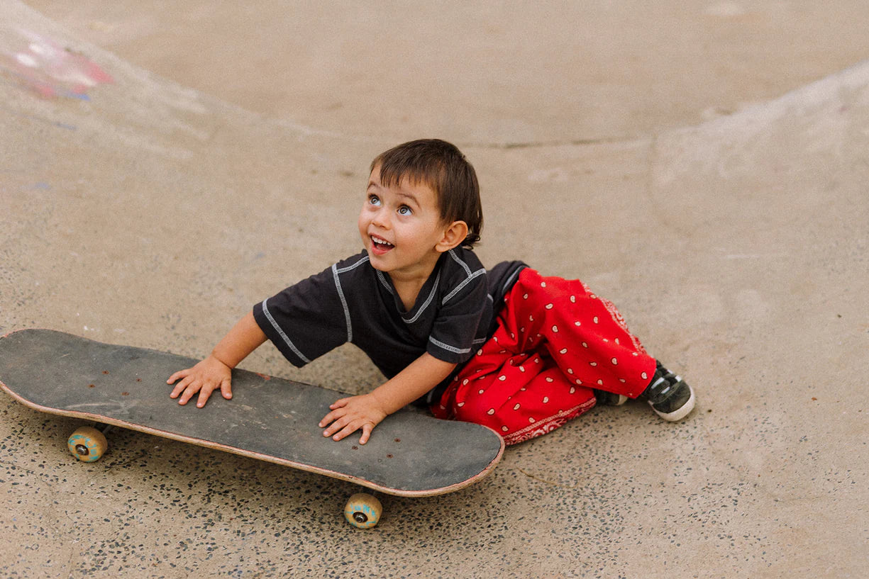 Rory George Cotton Bandana Pants - Red
