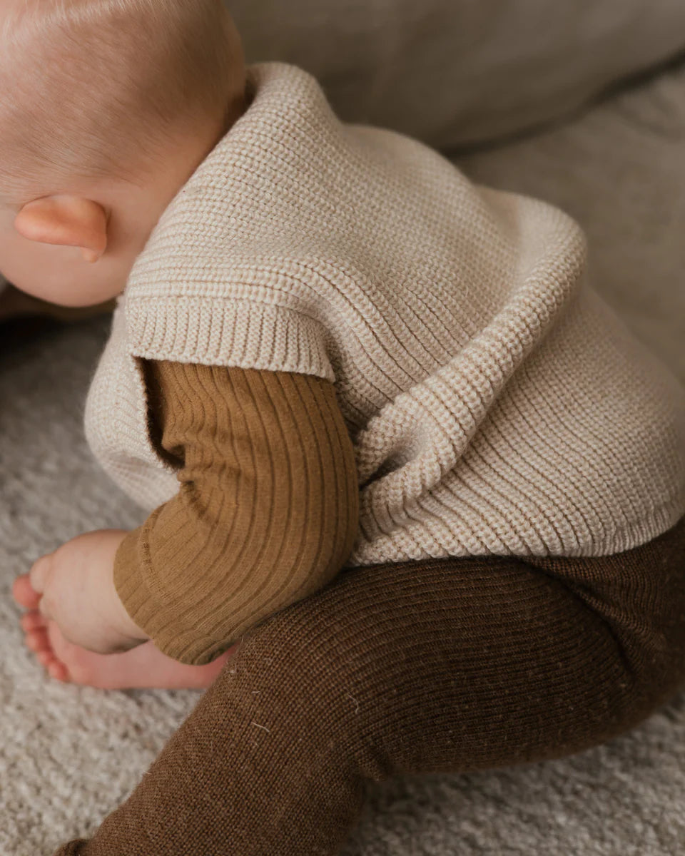 Hvid vest Harvey baby - Cream