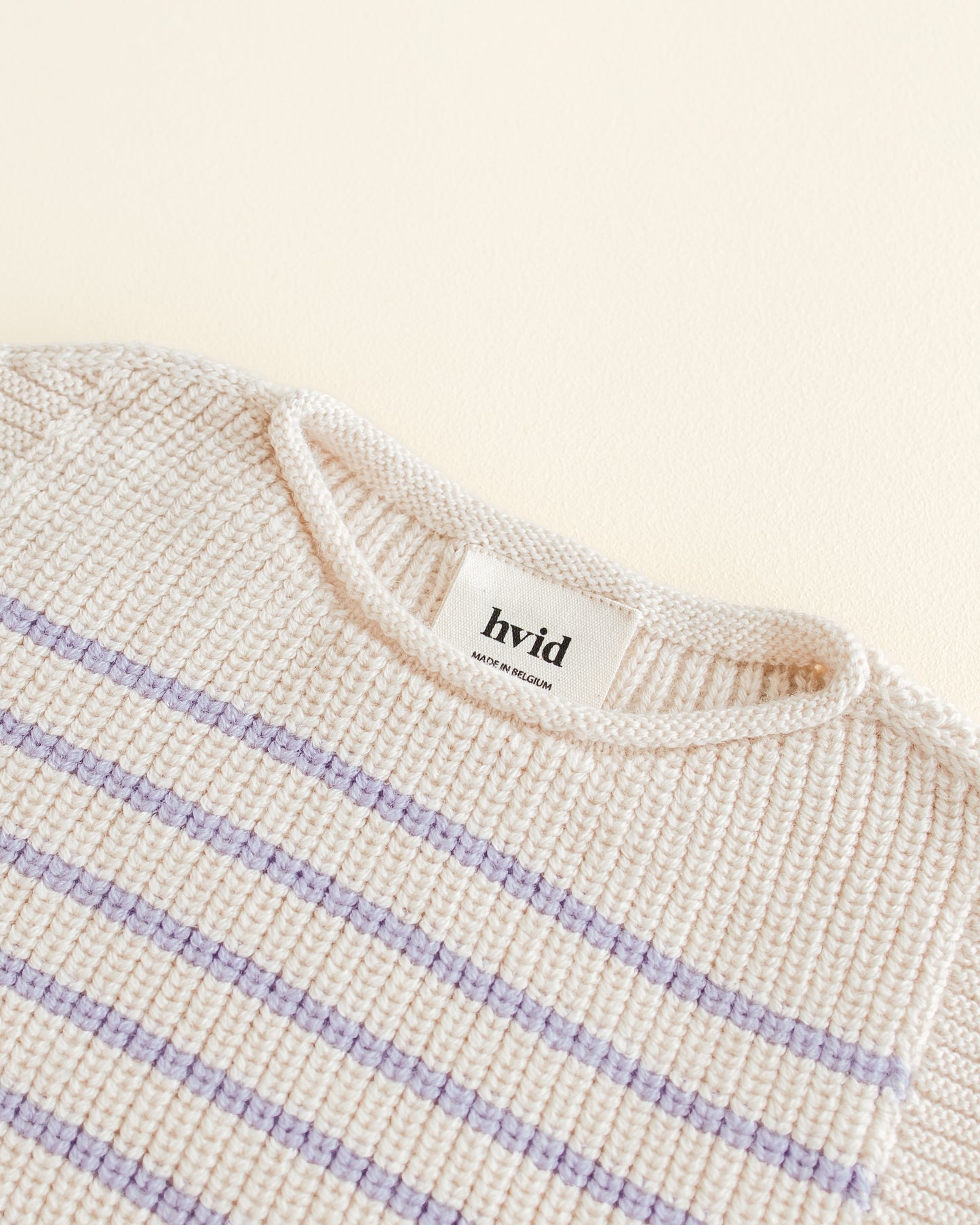Hvid vest Harvey baby AW25/26 - Cream / Lilac