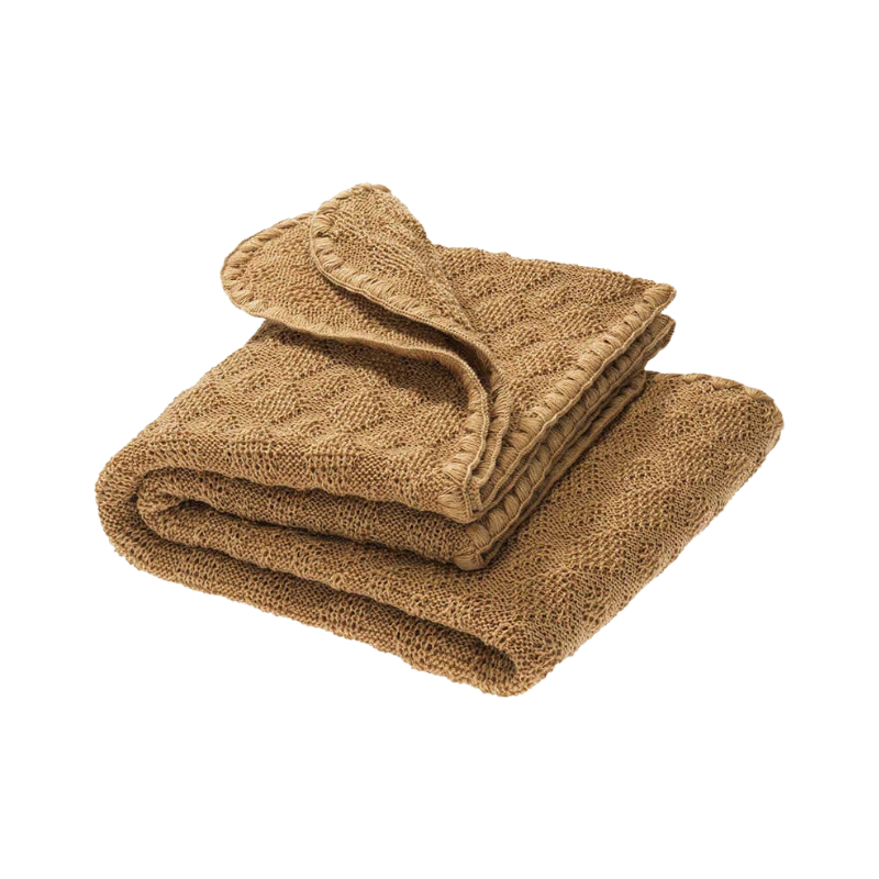 Disana wollen babydeken - Caramel
