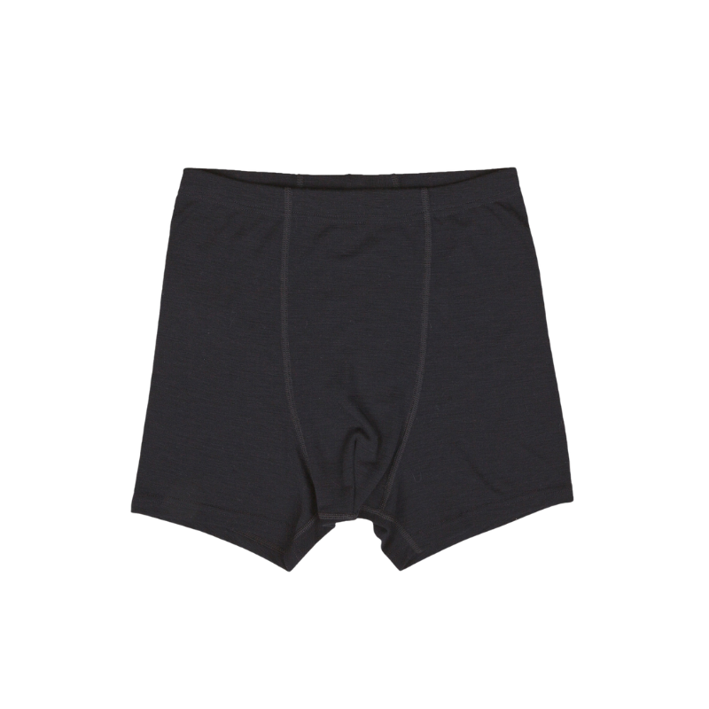 Joha wool/silk boxer shorts men - Dark grey