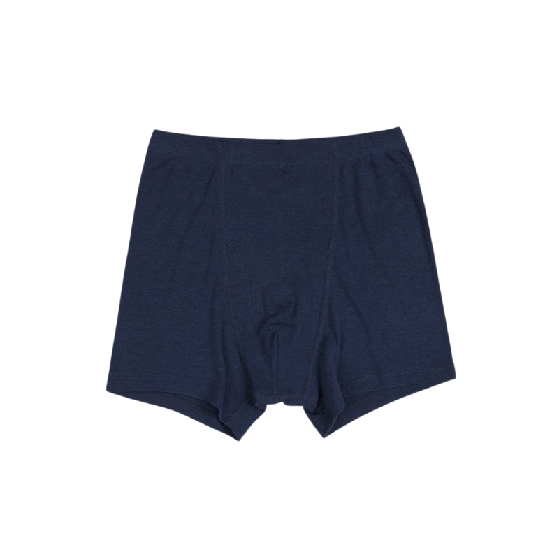 Joha wool boxer shorts men - Dark blue