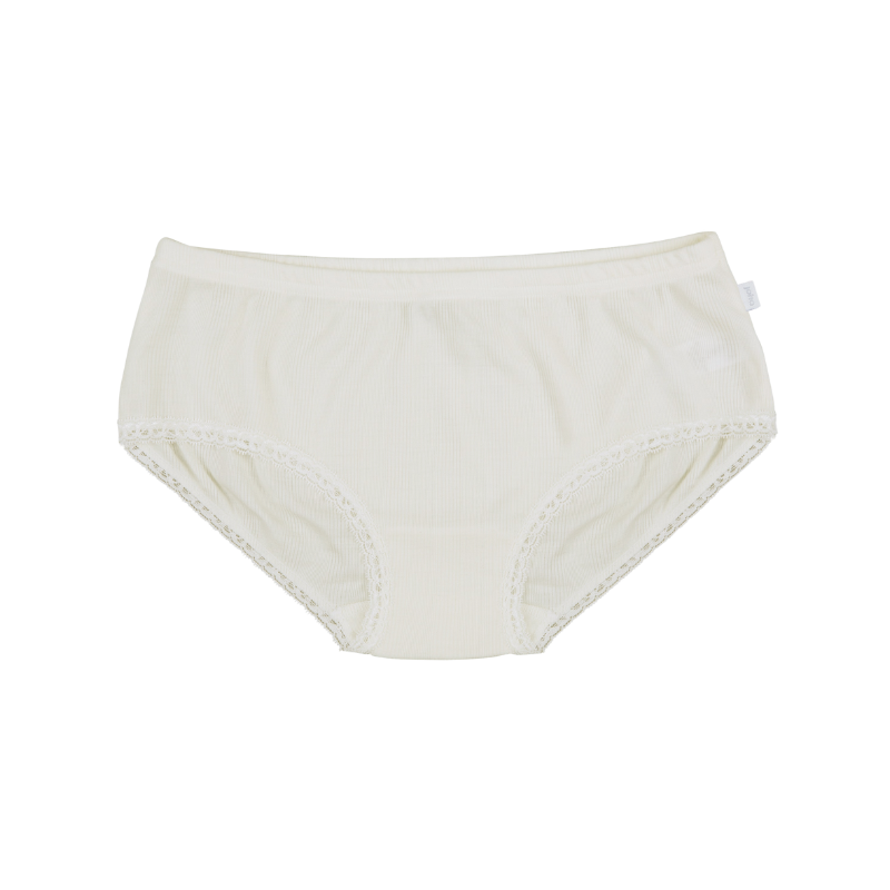 Joha Wolle/Seide Hipster Damen - Off-White