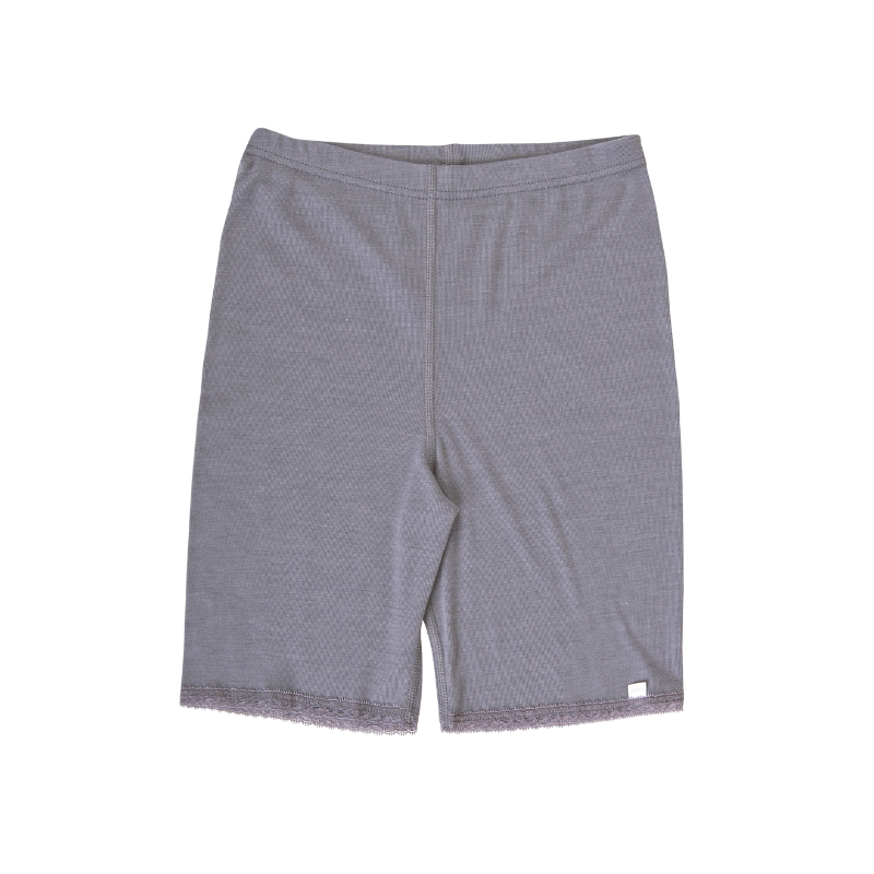 Joha wool/silk shorts women - Grey