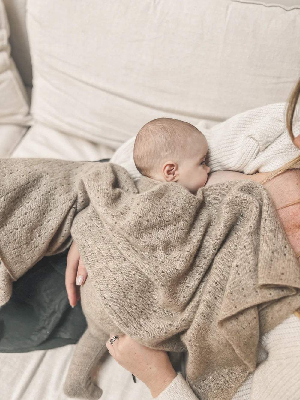 My Little Freckle kasjmier newborn pakje - Oatmeal