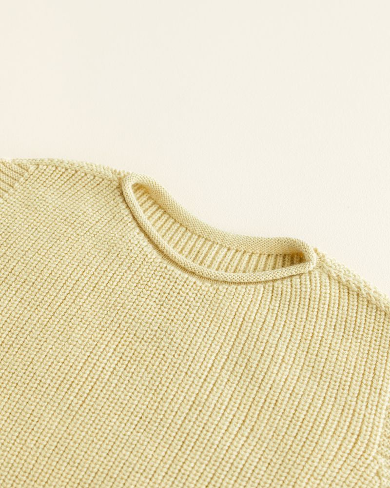 Hvid vest Harvey kids - Light yellow