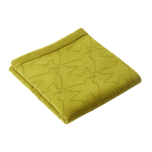 Engel Natur wool fleece baby blanket – Blue