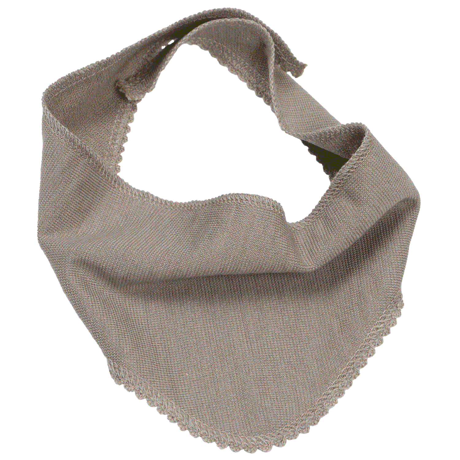 Reiff merino wol/zijde driehoek bandana savanne - de Wevershoek